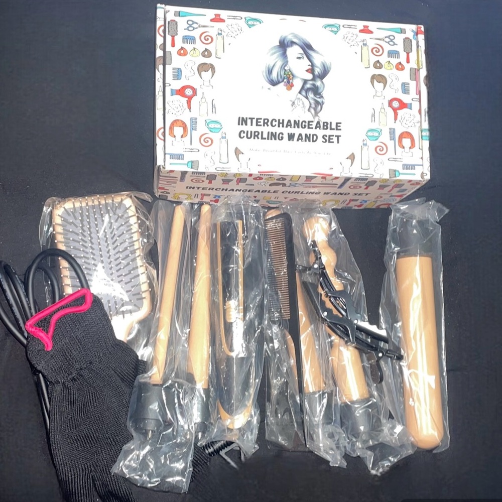 Curling wand